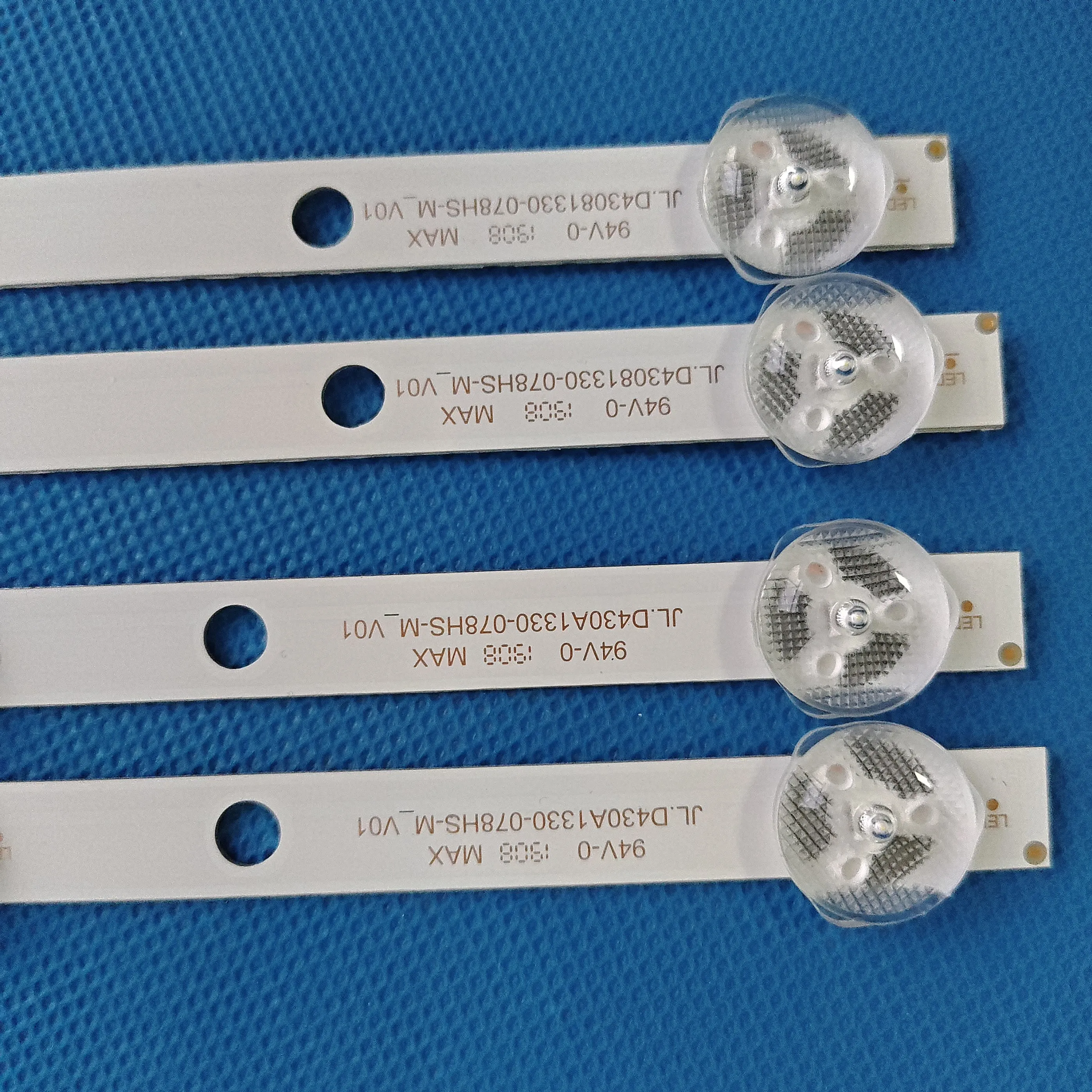LED Backlight Strip(4)For  TX-43GX555 TX-43GX555B 43T6863DB TX-43FX550B 43FX550E 43FX551B TX-43GX555E TX-43FS350E