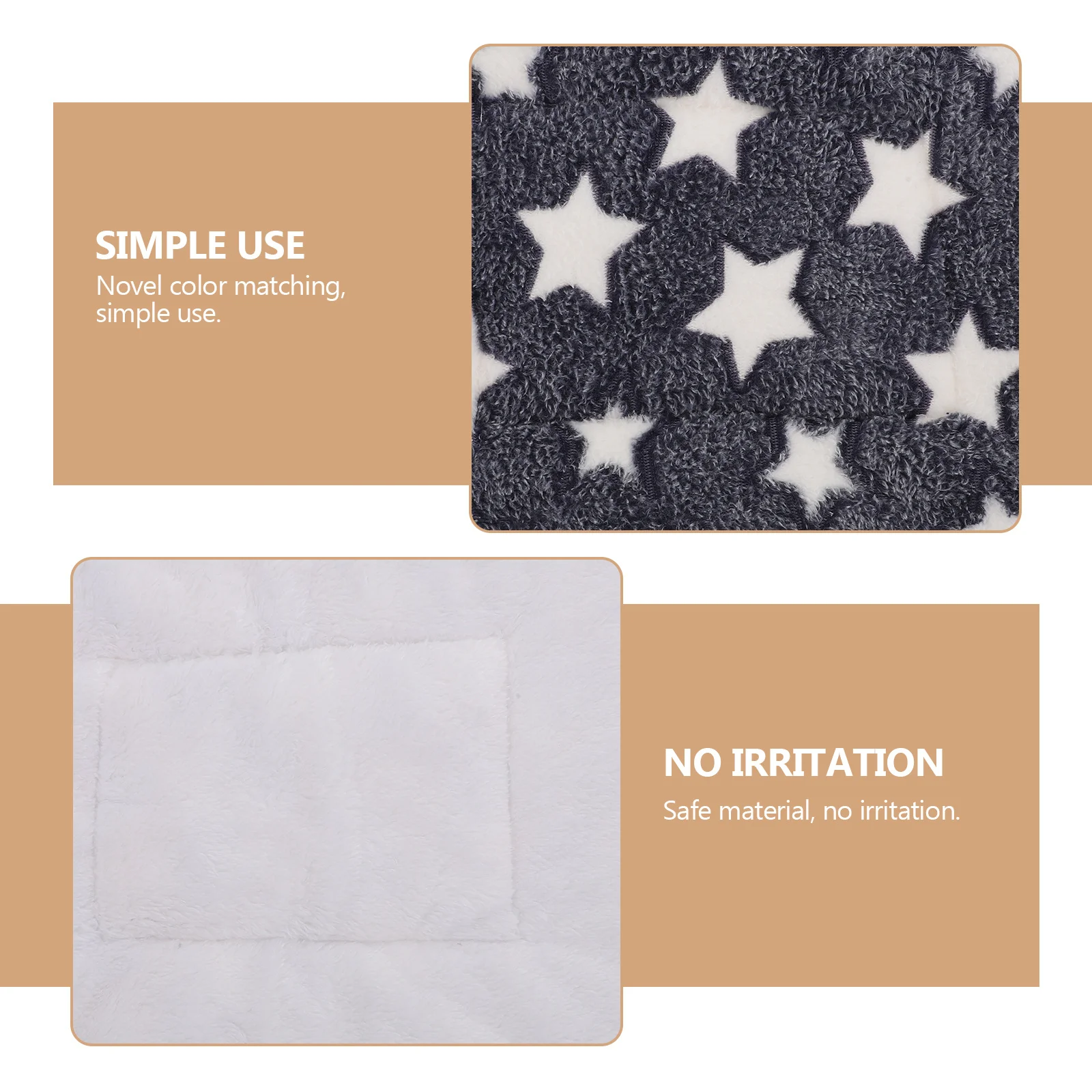 2枚組 ペット用寝具 犬猫用 ソフトフロアクッション 携帯用敷物 クレート ソファ 車 旅行 秋冬用寝具 ペット用