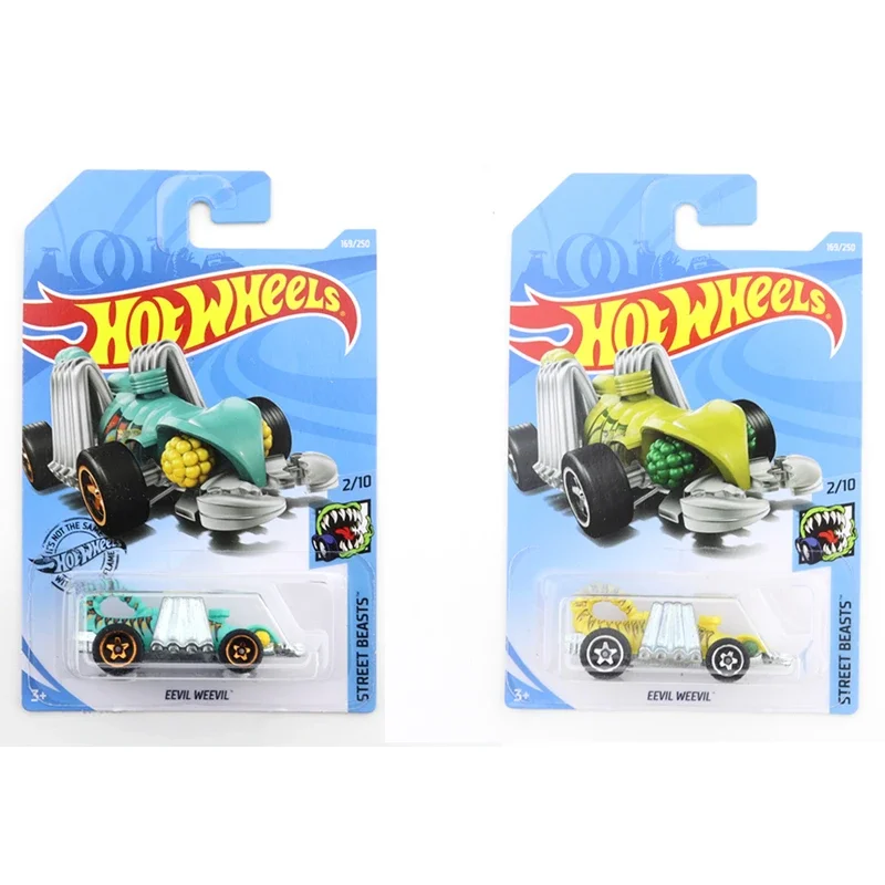 2019-169 EEVIL WEEVIL Original Hot Wheels Mini Alloy Coupe 1/64 Metal Diecast Model Car Kids Toys Gift