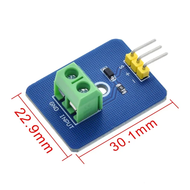 Analog Piezo Ceramic Vibration Sensor Piezo Electronic Building Blocks DC3.3-5V Single Chip Module