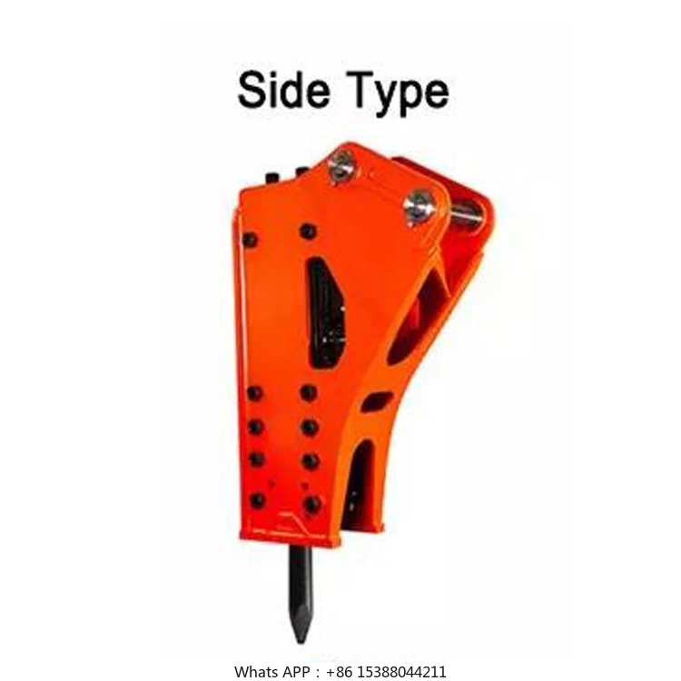 Hot Sale SB40, 68mm Chisel Pin, 3--7 Ton Excavator Side Type Hydraulic Breaker Excavator Hammer Demolition Hammer