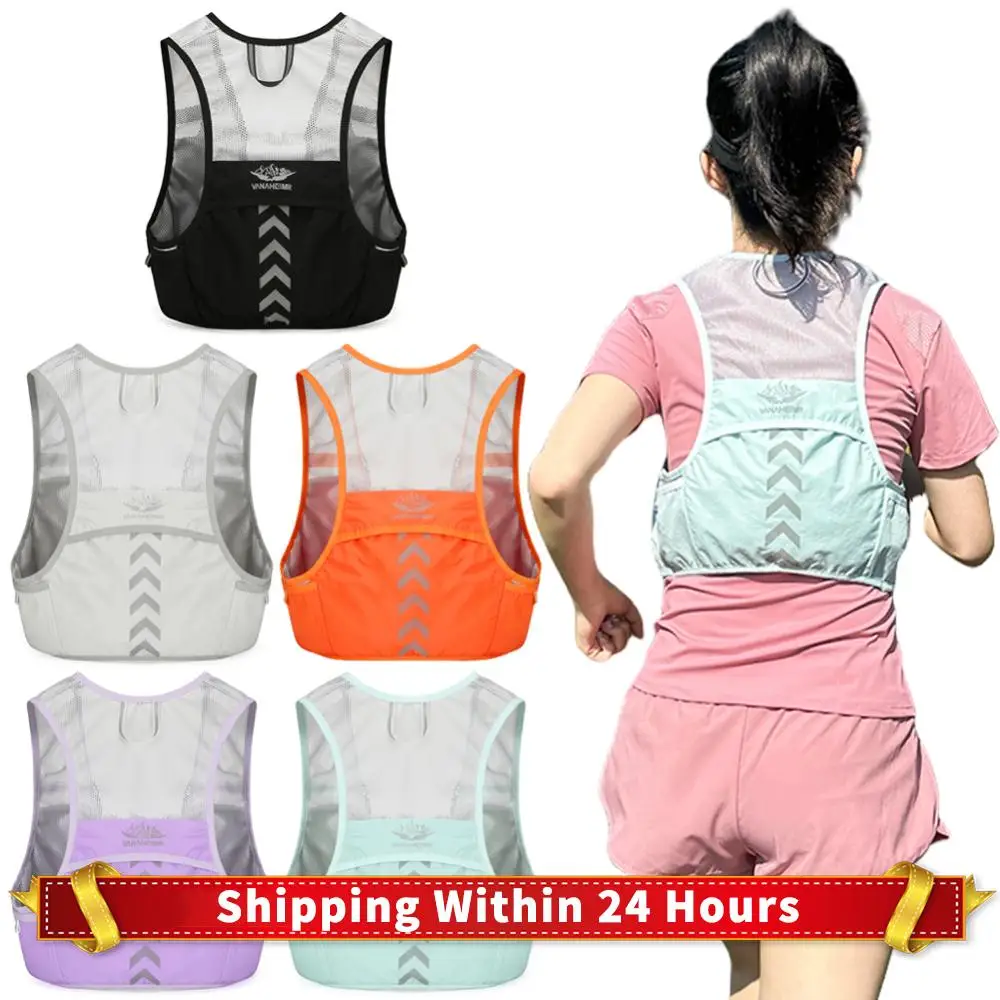 

Outdoor Trail Running Backpack Ultralight Running Race Hydration Vest Breathable Running Bag for Marathon Cycling Hiking