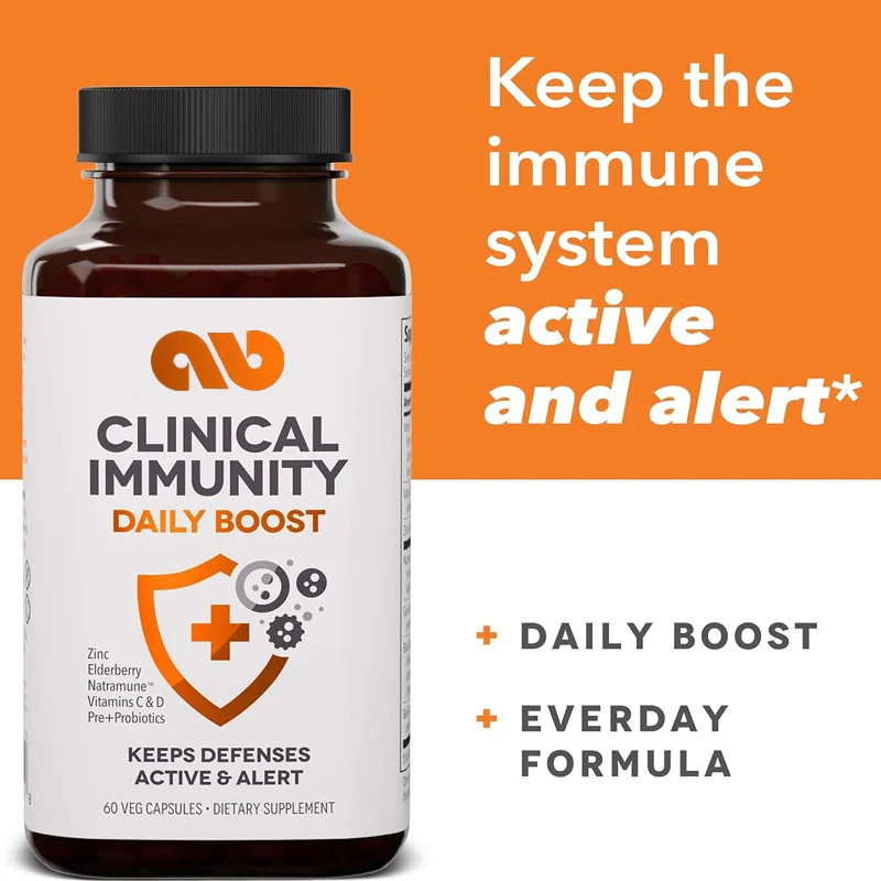 Clinical immunity - immune system booster - increase antibodies and immune cells -60 capsules