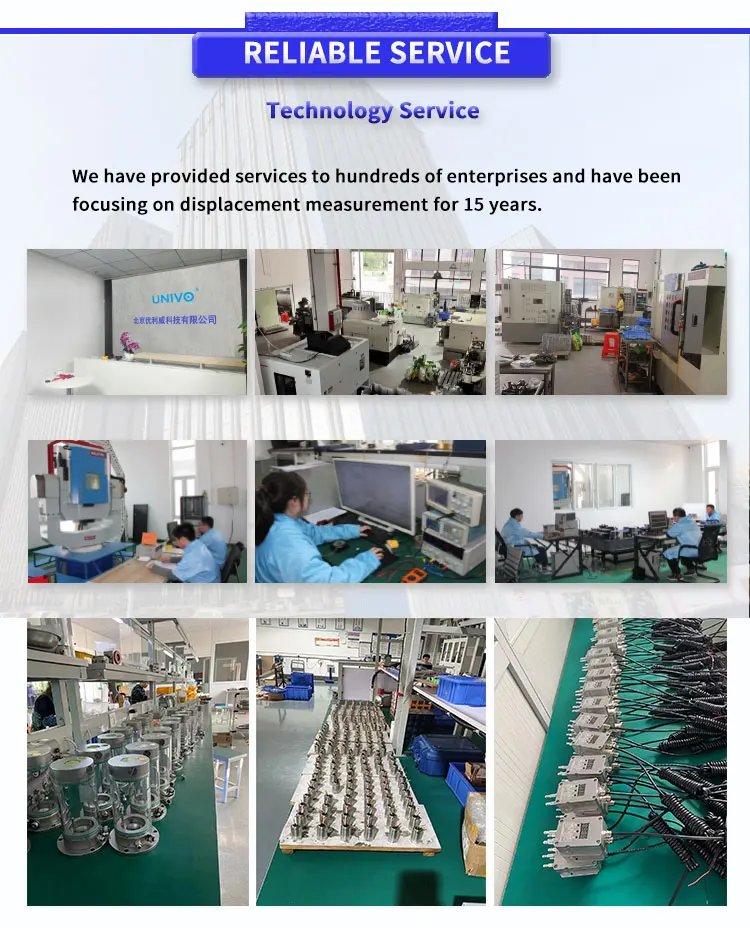 UNIVO UBYSY Rocha Deformação Axial Circunferencial Extensômetro Eletrônico Personalizado Circunferencial Extensômetro