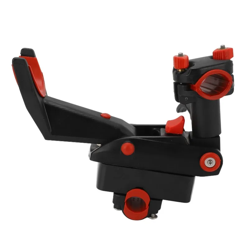 

Fishing Boat Rods Holder 360° Rotation Lightweight Portable Adjustable Rod Holder for Yachts Ships Decks Large Clamp Device