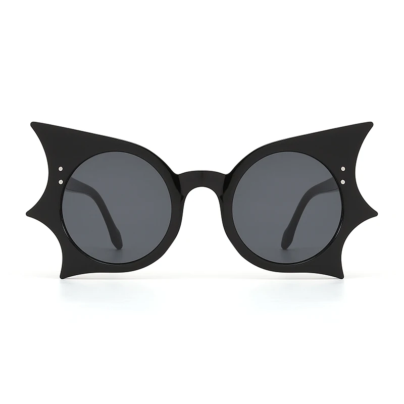 1 pair of party Halloween funny glasses Bat Glasses Ladies Party holiday sunglasses