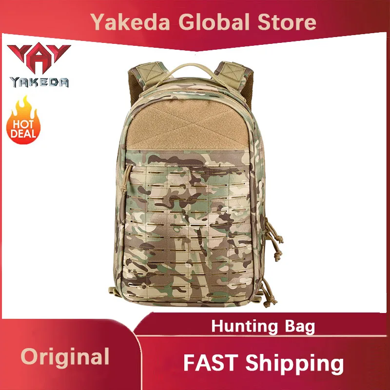 

YAKEDA Hunting Dragon Bag Outdoor Sports Equipment Waterproof 3D Travel Bag Hiking Mountaineering Bag Shoulder Camouflage Bag