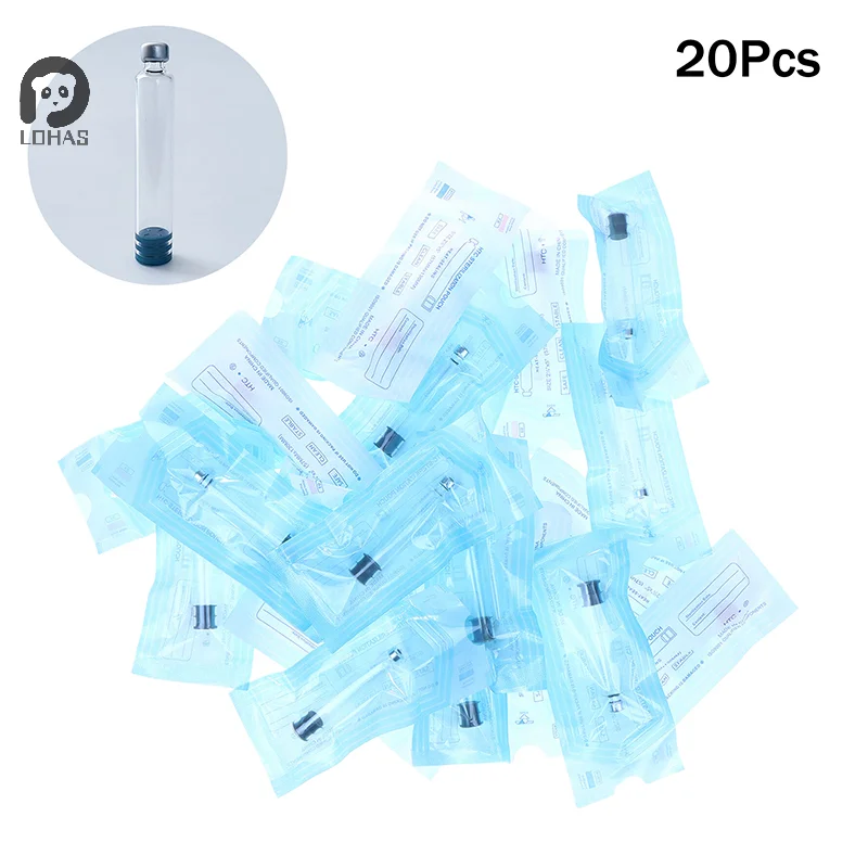 20 szt. Kasety na insulinę 3ml Puste buteleczki na kasetę do iniekcji insuliny Lilly Wysokiej jakości przenośne opakowanie Artykuły medyczne