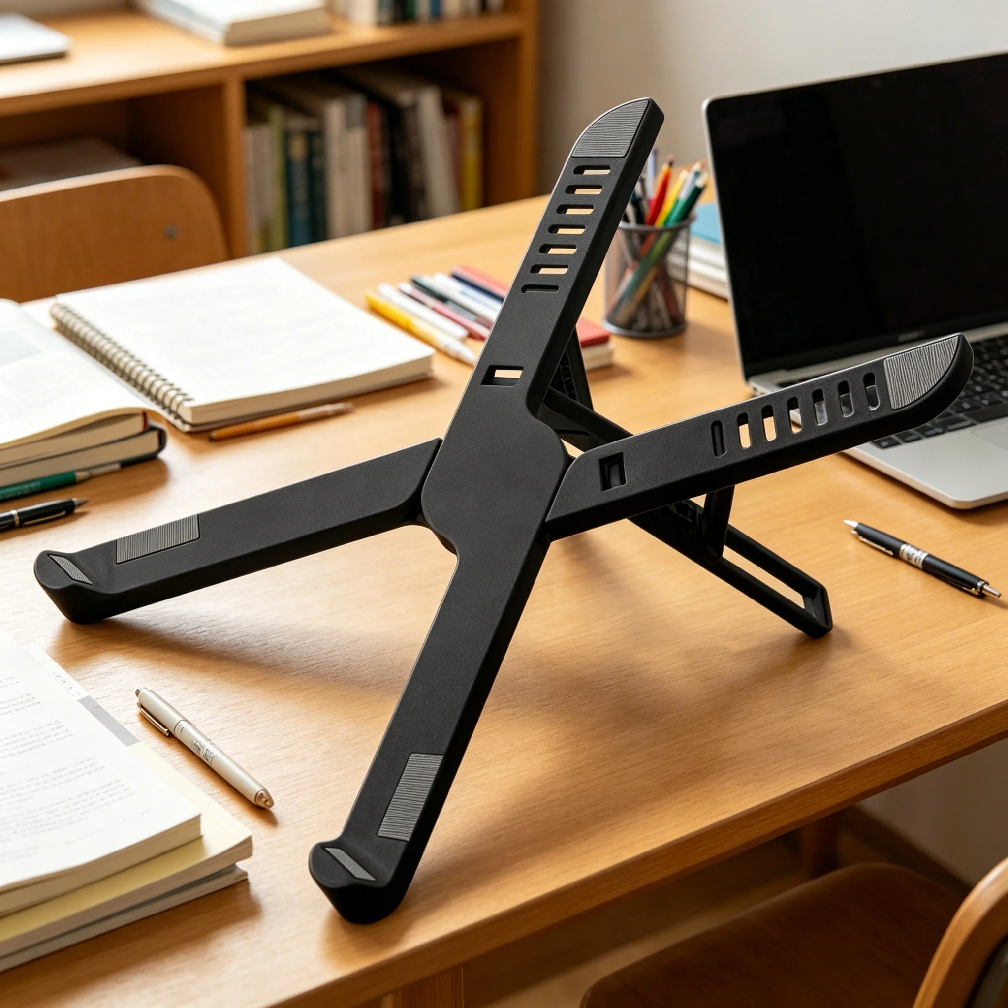 Travel Journal Accessories - Suporte Ajustável para Laptop em ABS,