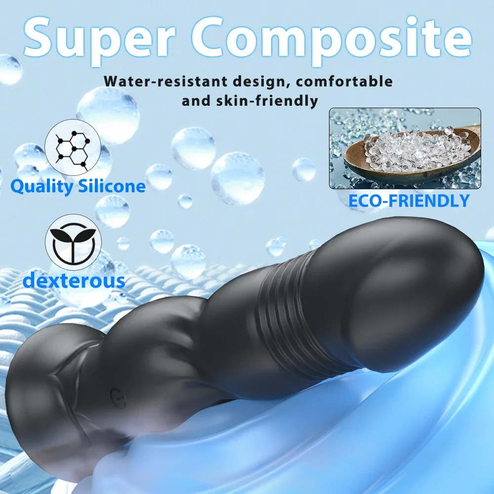 الجة جهاز تدليك للبروستاتا بلوتوث الشرج هزاز التحكم اللاسلكي بعقب المكونات شفط كأس دسار معدات الاستمتاع واللعب الجنسي للزوجين