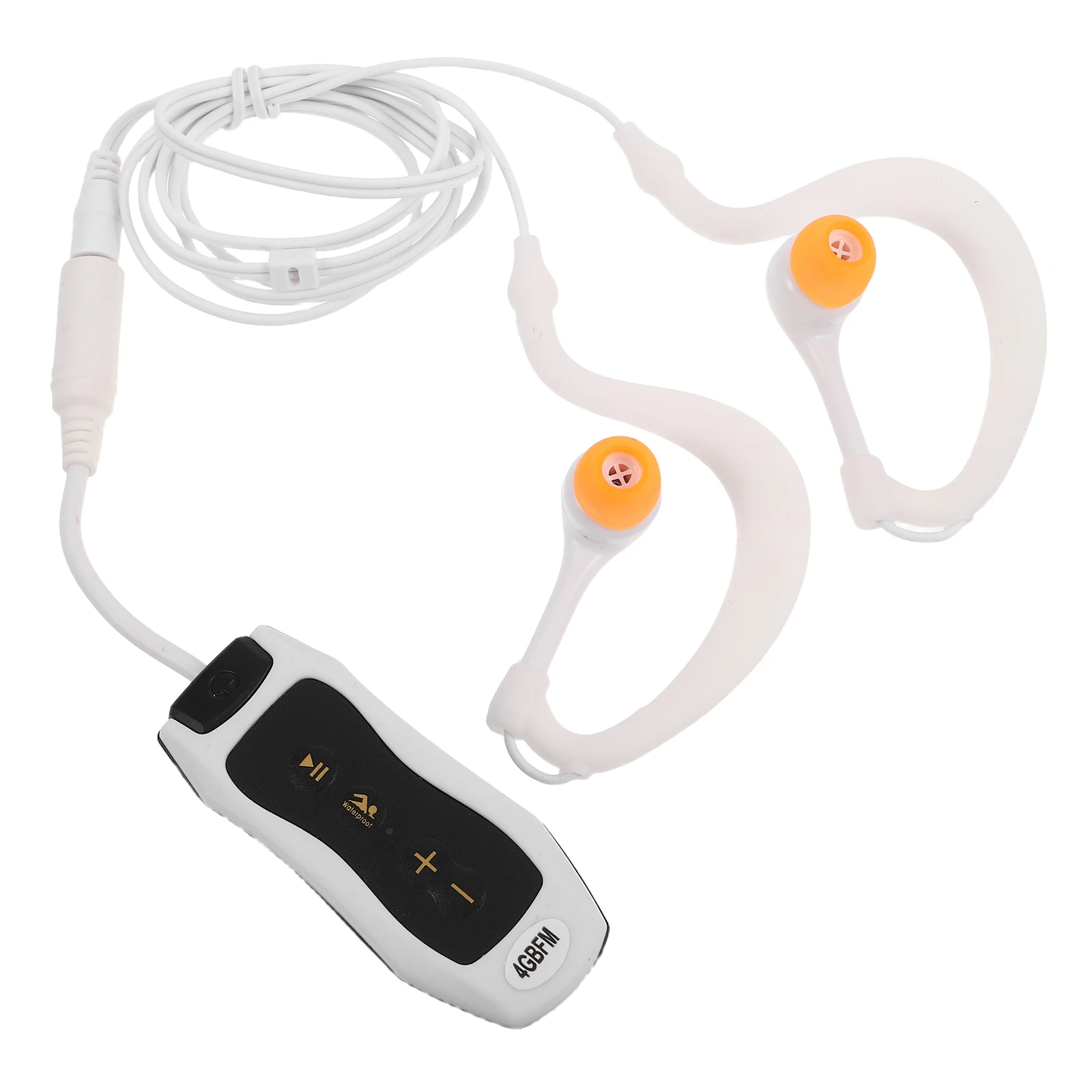 

Waterproof Earbuds for Swimming Lightweight Clip on Sports Mp3 Player Portable Headphones for Running Gym Workouts Underwater