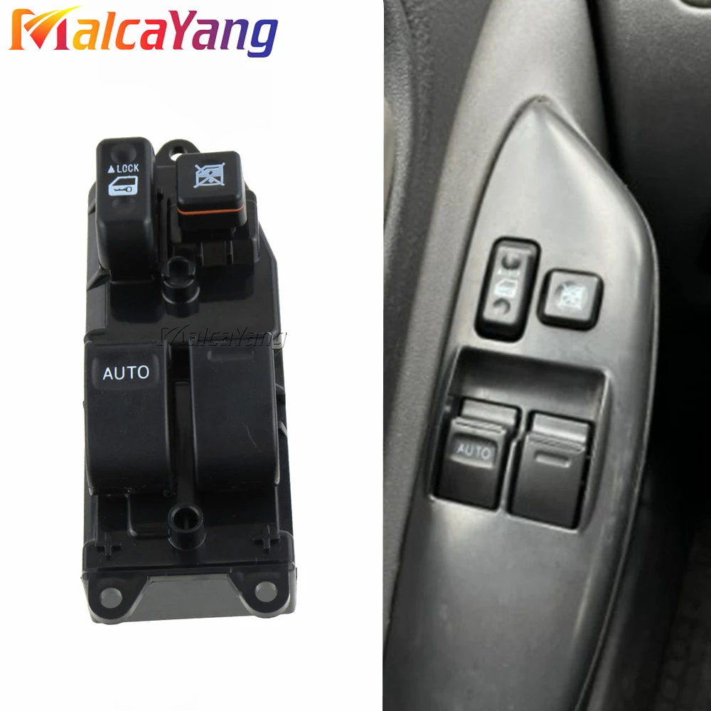 

84820-10100 New Car Front Left Driver Side Electric Window Master Switch For Toyota Yaris Hiace 1999 2000 2001-2005 8482010100