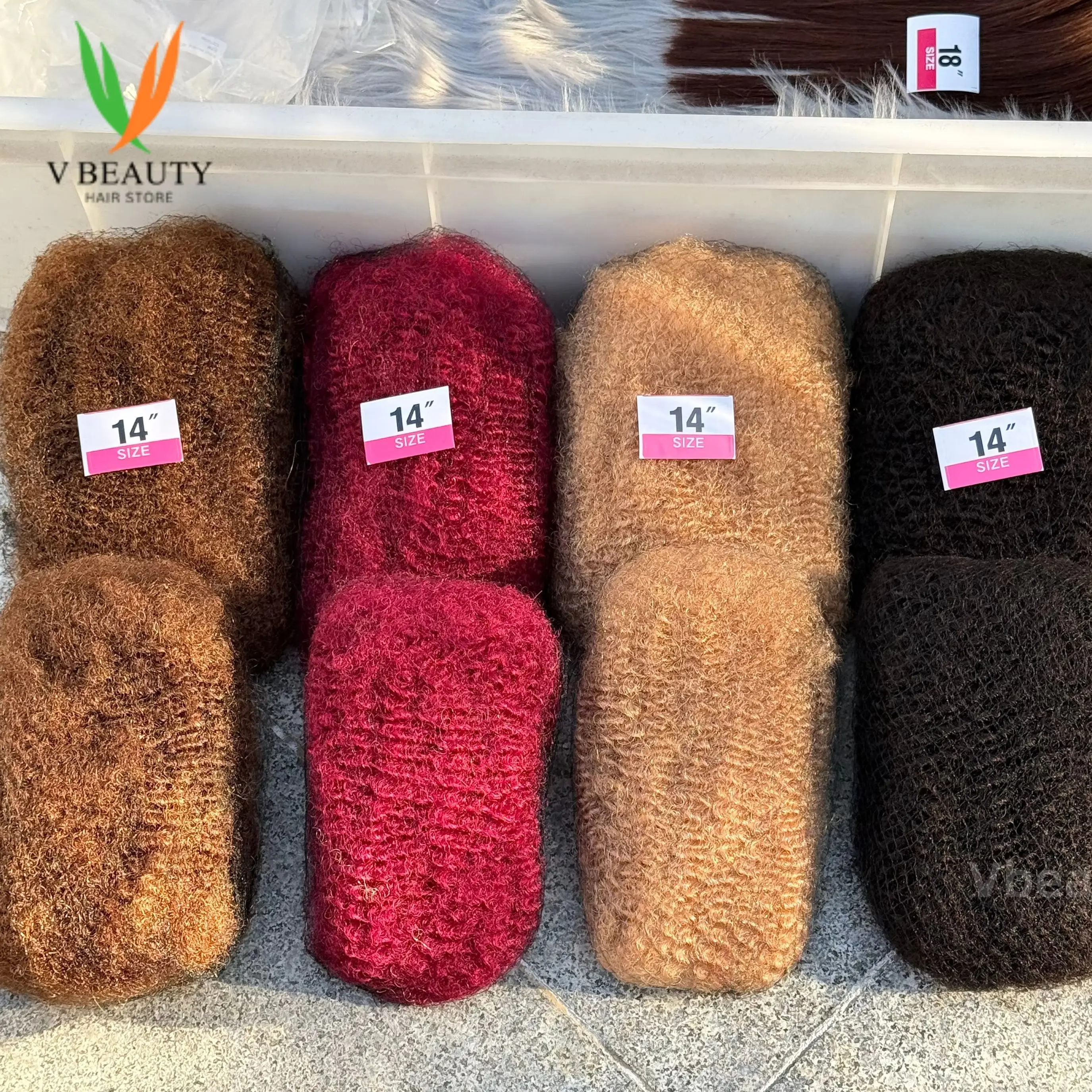 50Gram/Pack 4C Afro…