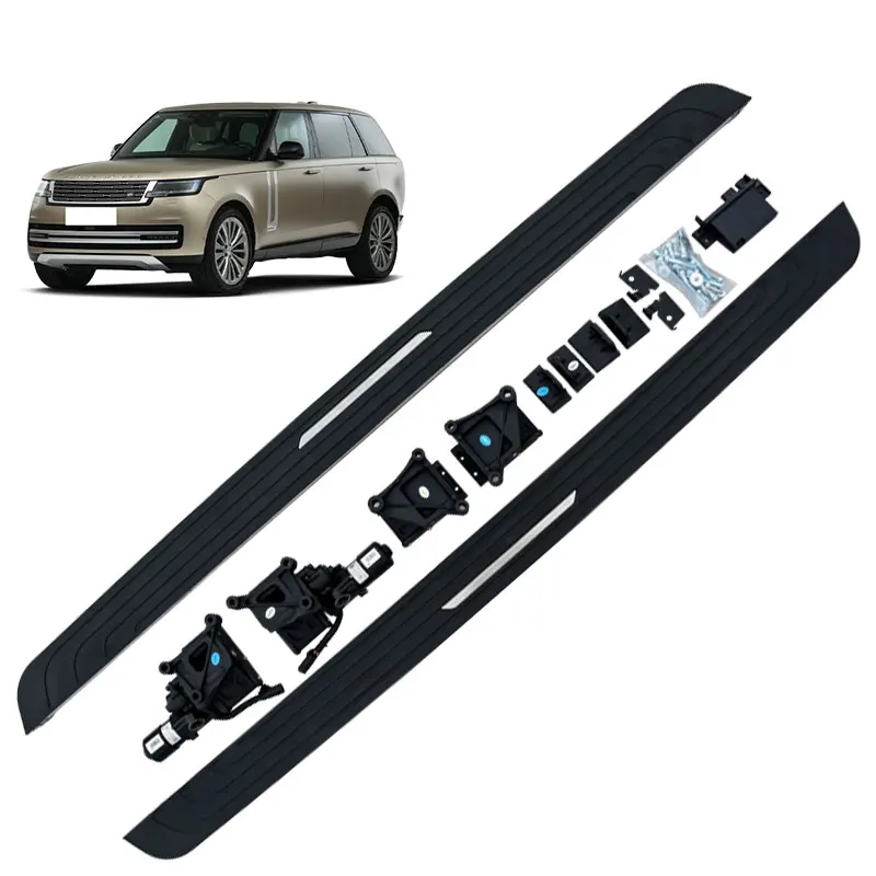 

Новый стиль из алюминиевого сплава, порог силовых подножек для Range Rover Vogue, электрическая боковая ступенька LWB 2023, автозапчасти