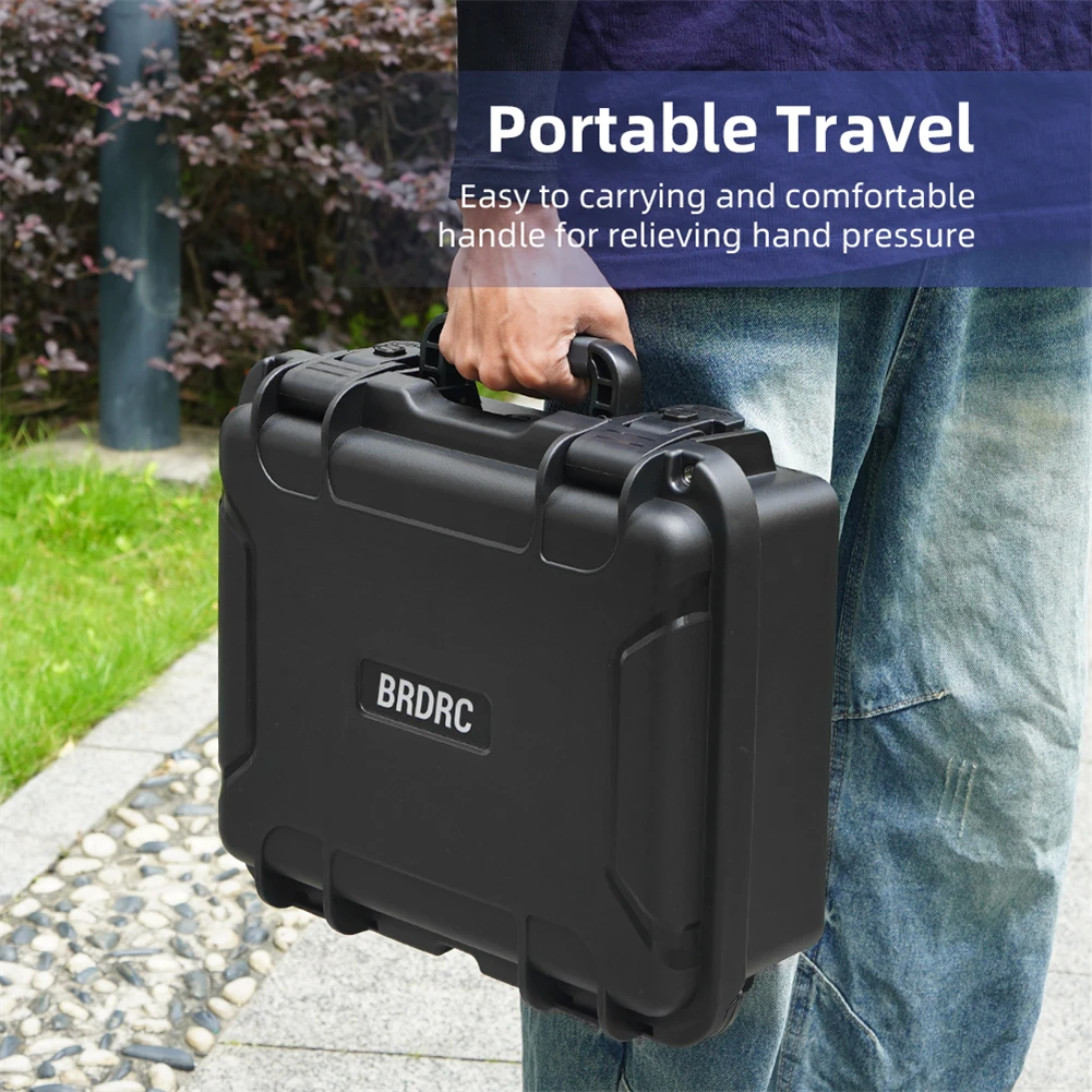 

Camera Explosion-proof Box Compatible For DJI Air 3 Waterproof Drop-proof Stoarge Case Portable Compressive Carrying Case