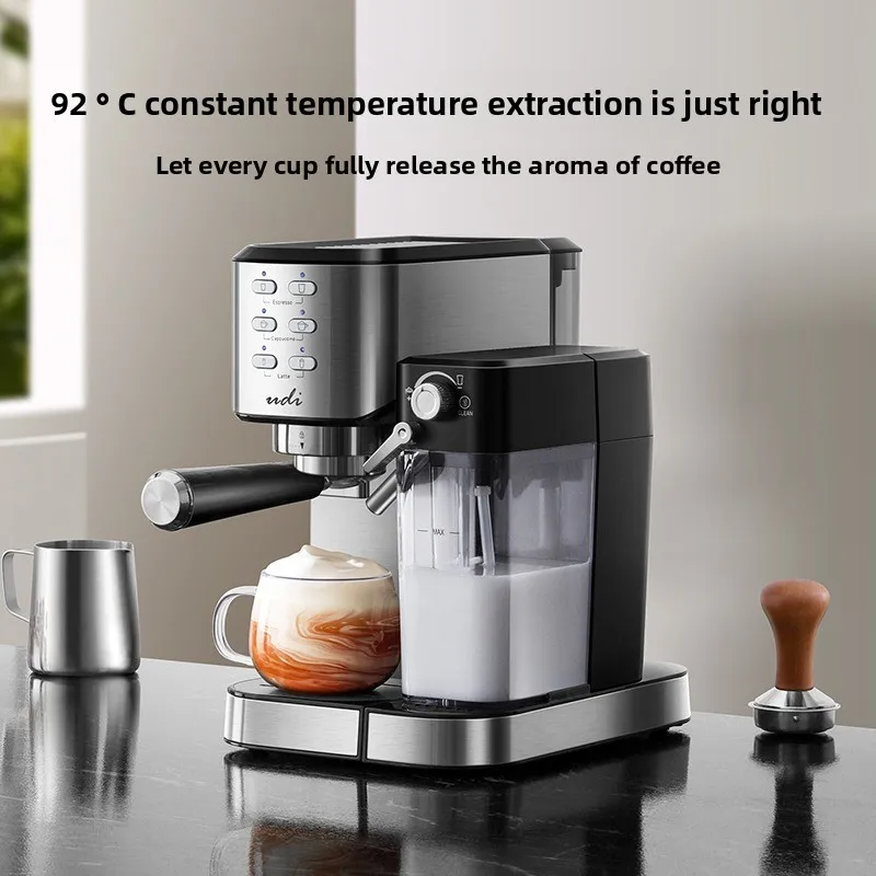220V European and American Italian semi-automatic concentrated high pressure extraction milk foam coffee machine