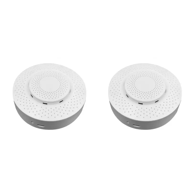 ABKW-2X Zigbee/Tuya WIFI Smart Air Box Carbon Dioxide Detector CO2 Gas Sensor Formaldehyde VOC Temperature Humidity Sensor