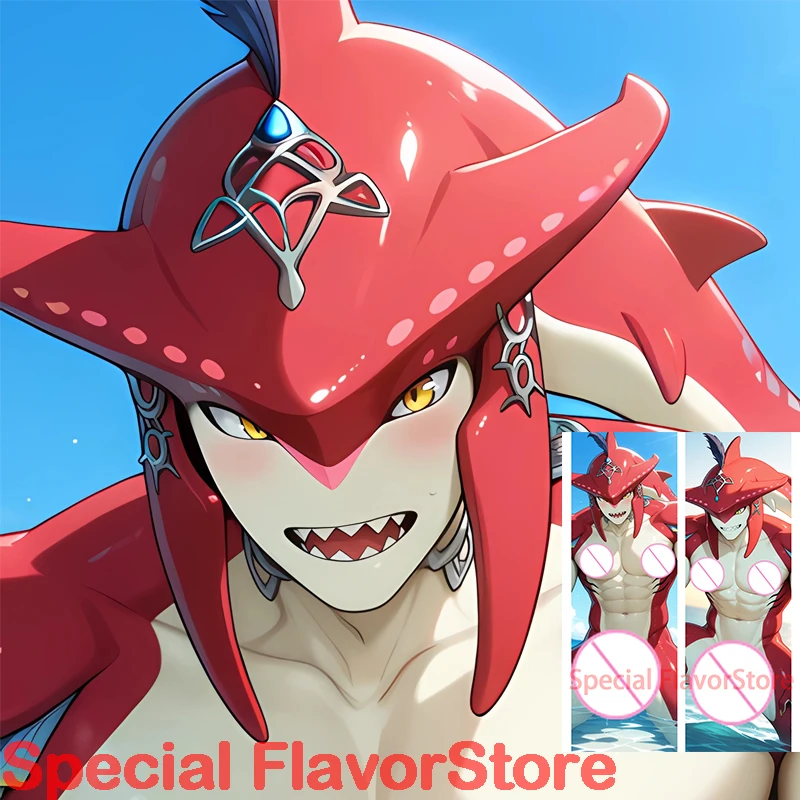 

Dakimakura anime Sidon furry Double-sided Print Life-size body pillows cover Adult pillowcase