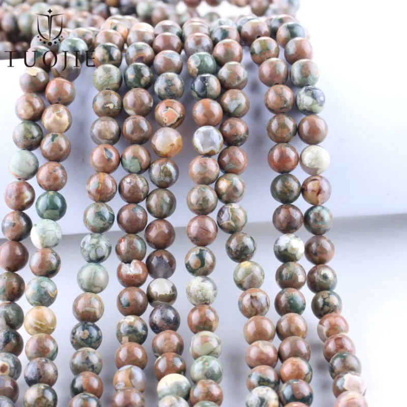 

Natural New Kambaba Jasper Beads Round Loose Spacer Kambaba Old Gestome Bead 6 8 10mm for Jewelry Making DIY Bracelet Accessory