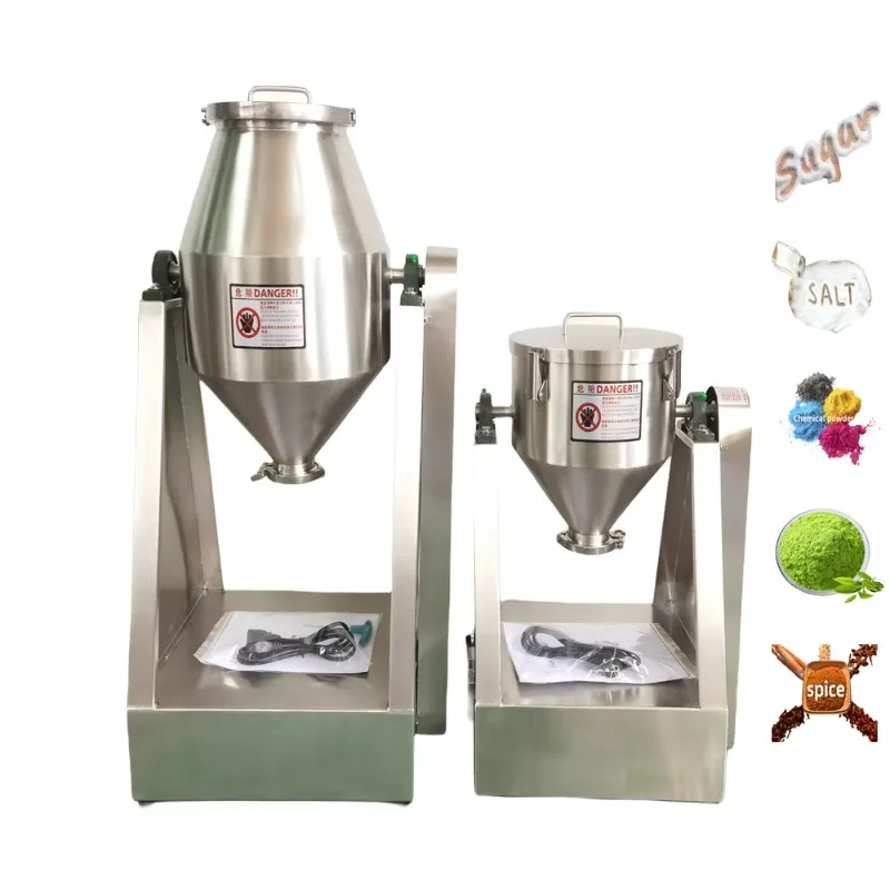 VBJX Commercial Automatic Electric Big Powder Mixer Machine for Chemical Cassava Flour Charcoal Spice Animal Feed