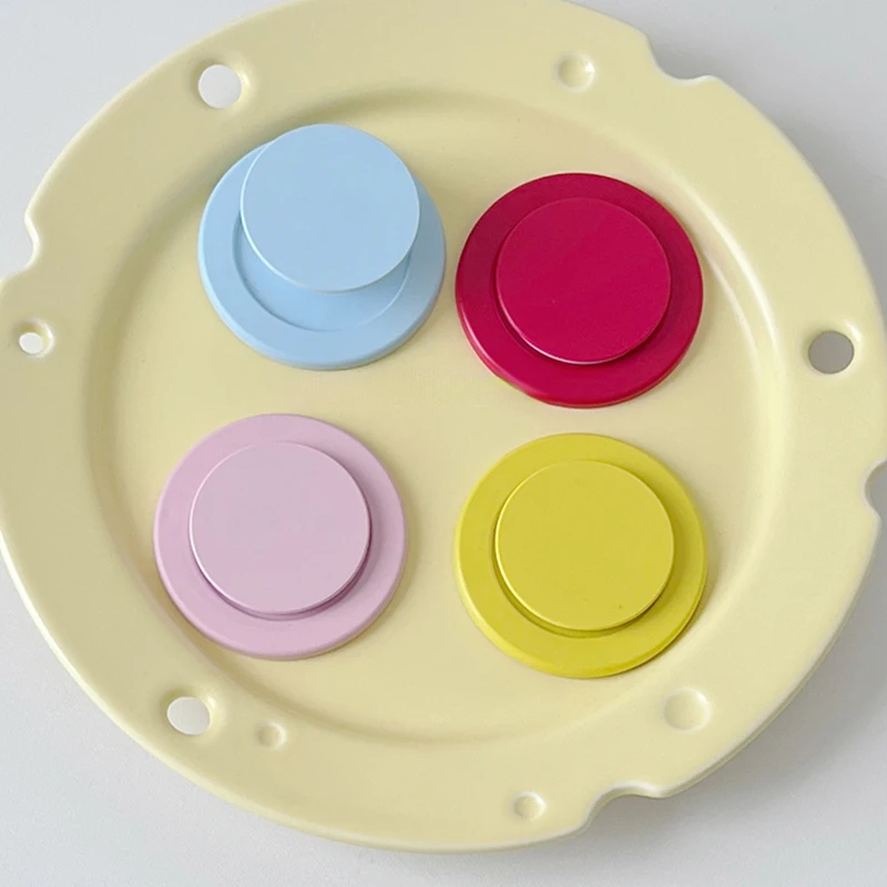 لطيف ملون الوردي حامل مغناطيسي مستدير قبضة توك Griptok حامل هاتف حامل دعم آيفون 17 16 للوحة Magsafe الذكية توك