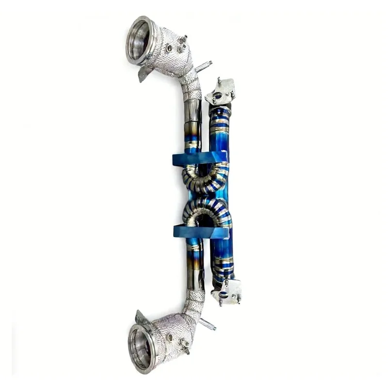 Superior Quality Perfect Fit High Performance Titanium Catback Exhaust Muffler For Porsche 911 992 3.0T