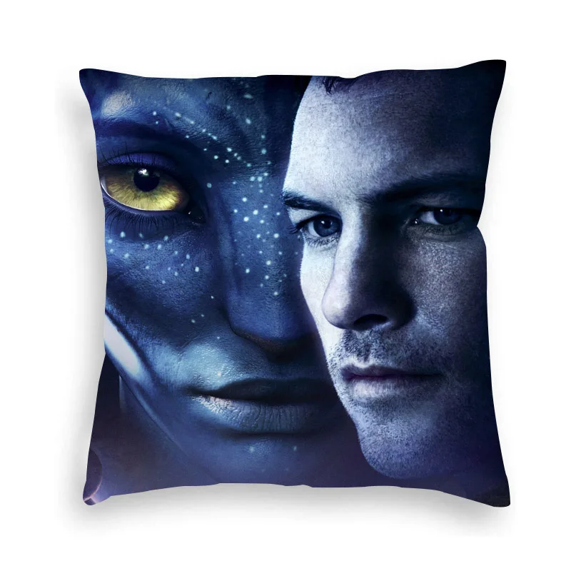 Avatar 5 Pillow Case Warrior Custom Cushion Cover Wedding Decoration Girl Birthday Party Gift Sofa Home Decor Baby Shower