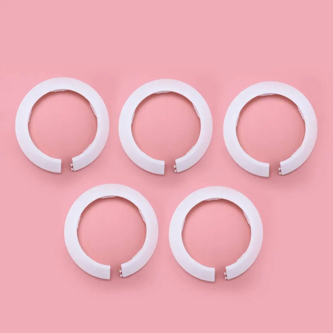 5pcs 90mm Water Pipe Cover Decoration Drain Line Escutcheon Conceal Flaws For PVC90 DN80 White