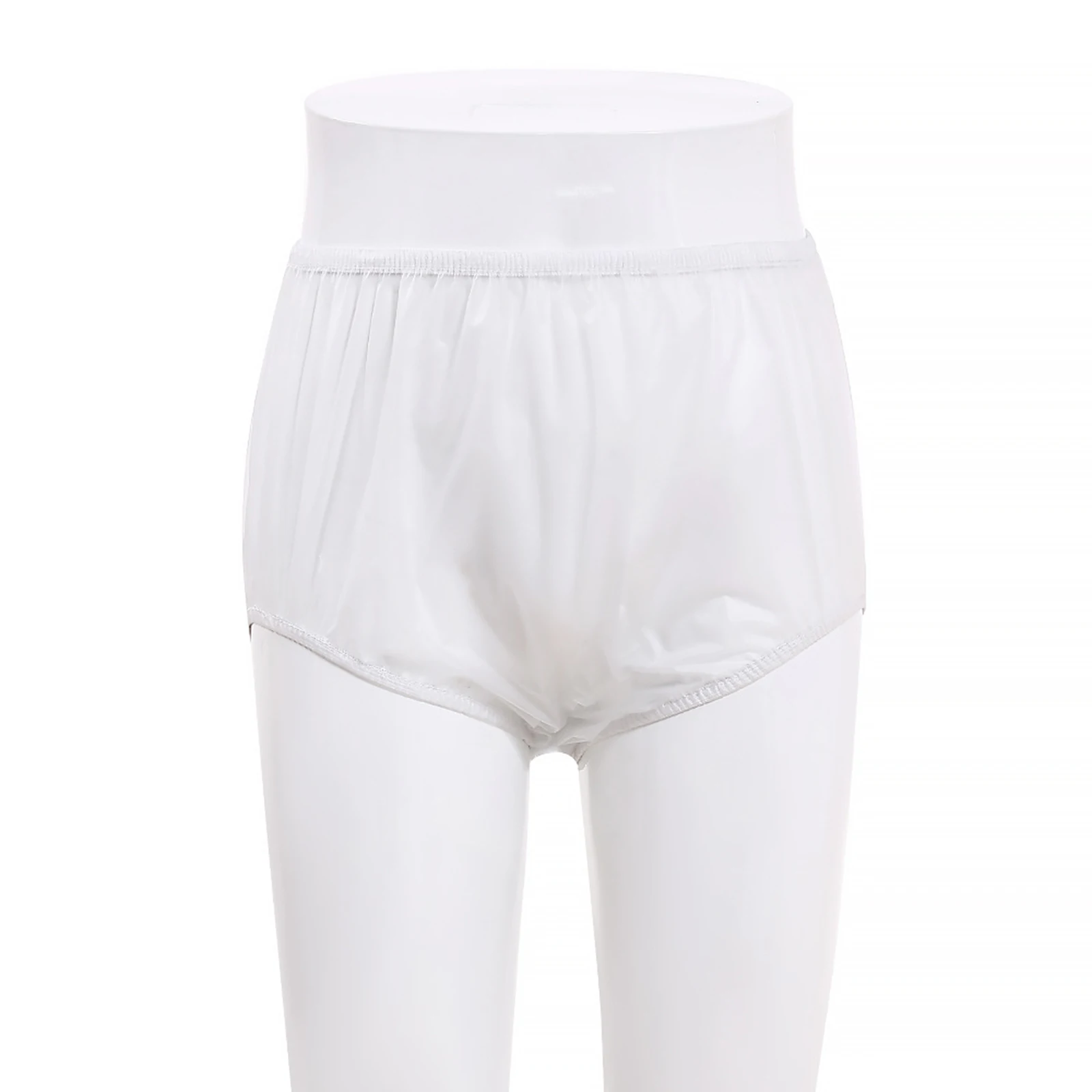 Pantaloni per incontinenza con coperchio estraibile impermeabile in vinile per adulti Protezione morbida extra impermeabile per GO ON TOP con pannolini e slip