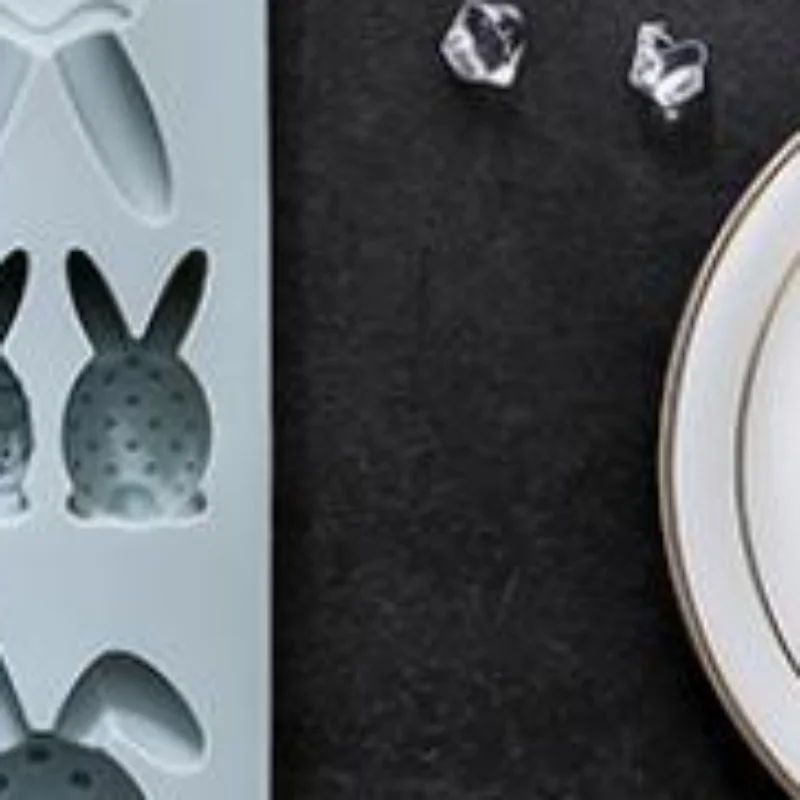 Bunny Cake Mold - Easter Bunny Egg Shaped Silicone Mold