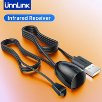 Unnlink Infrared Extension Cable USB IR Receiver for TV Box DVD Projector IP TV Home Theater Set Top Box Remoter Controller