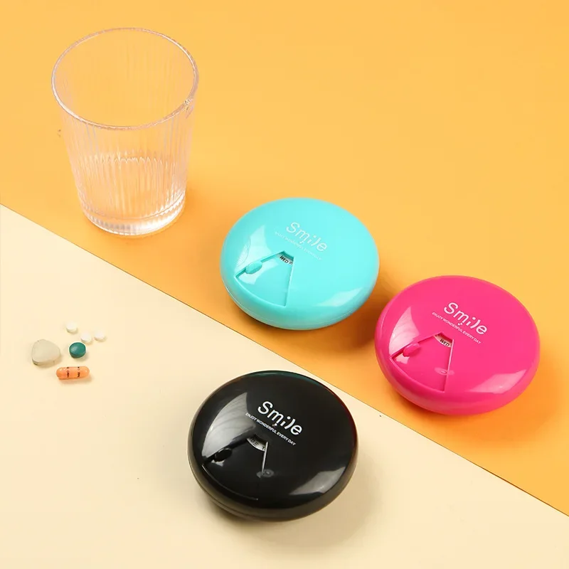 Mini Small Portable Travel Pill Box Cases Container Organizer Storage Tablets 7 Days Vitamin Pills Medicine Fish Oils