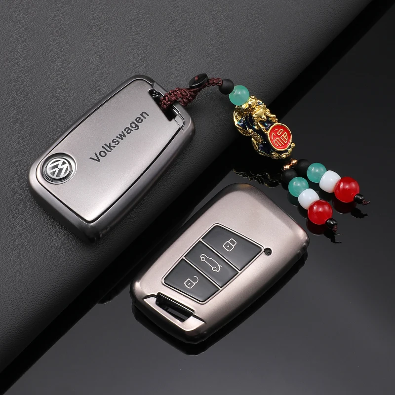 TPU Car Remote Flip Key Case Cover Shell Fob Holder for VW Volkswagen Magotan Magotan GTE Passat B6 B7 B8 CC Arteon Accessories