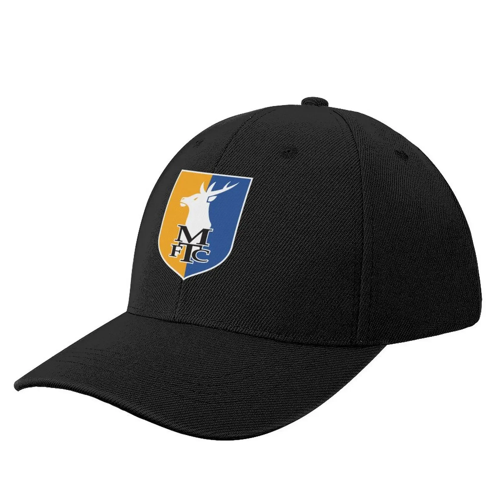 Mansfield Town Badge Pullover Hoodie Baseball Cap Hat Baseball Cap Luxury Man Hat New Hat Men Women's