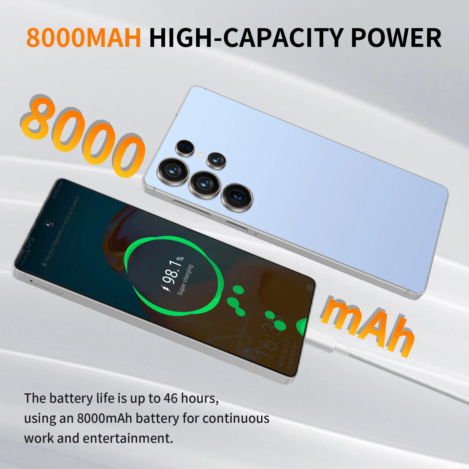 2025 Original Pad S27 ultra Tablet PC 7.3 inch HD 4K Android 15 22GB+2TB 8000mAh Battery 4G 5G Dual Sim Card WiFi GPS Google Tab