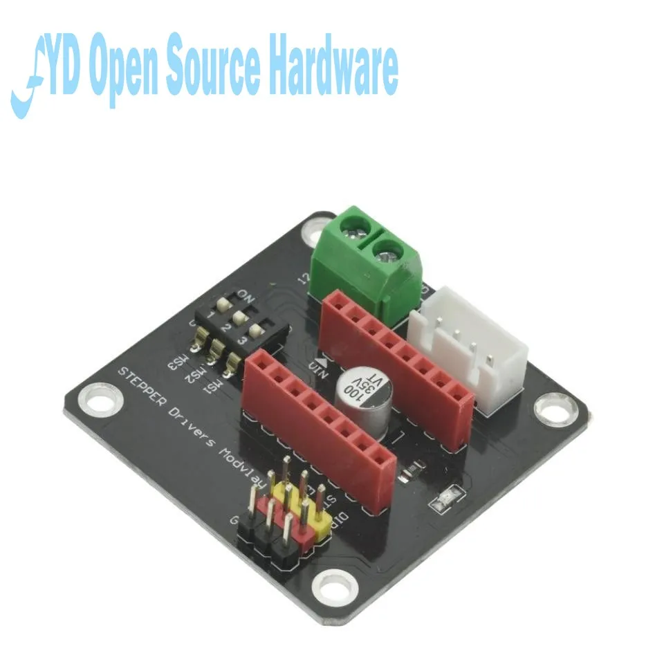 DRV8825 A4988 3D Printer 42 Stepper Motor Driver Controller Expansion Shield Module For Arduin R3 Ramps1.4 DC Motor Drivers