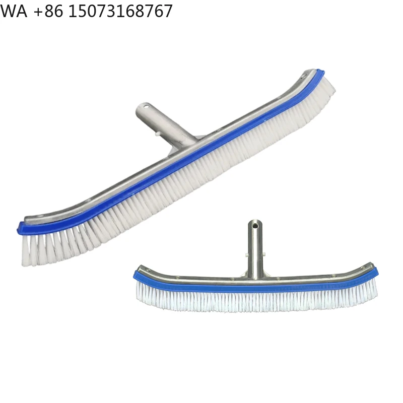

Заводская поставка пластиковой щетки для чистки бассейна Высококачественная щетка для стен бассейна с металлической спинкой