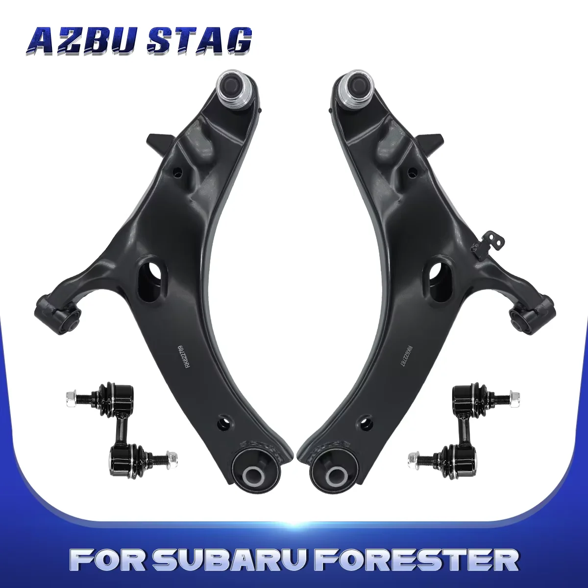

AzbuStag Front Lower Control Arm Suspension Sway Bar Link 4Pcs Kits for Subaru Forester Impreza WRX Sedan 2009 2010 2011-14