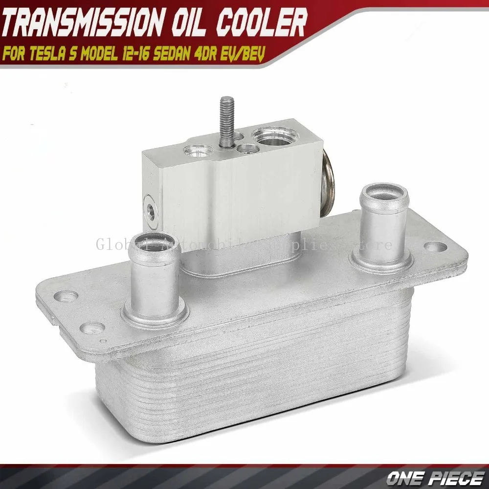 Battery Coolant Chiller 100747600E 1007476-00-E for Tesla S Model 2012-2016 Sedan 4Dr EV/BEV