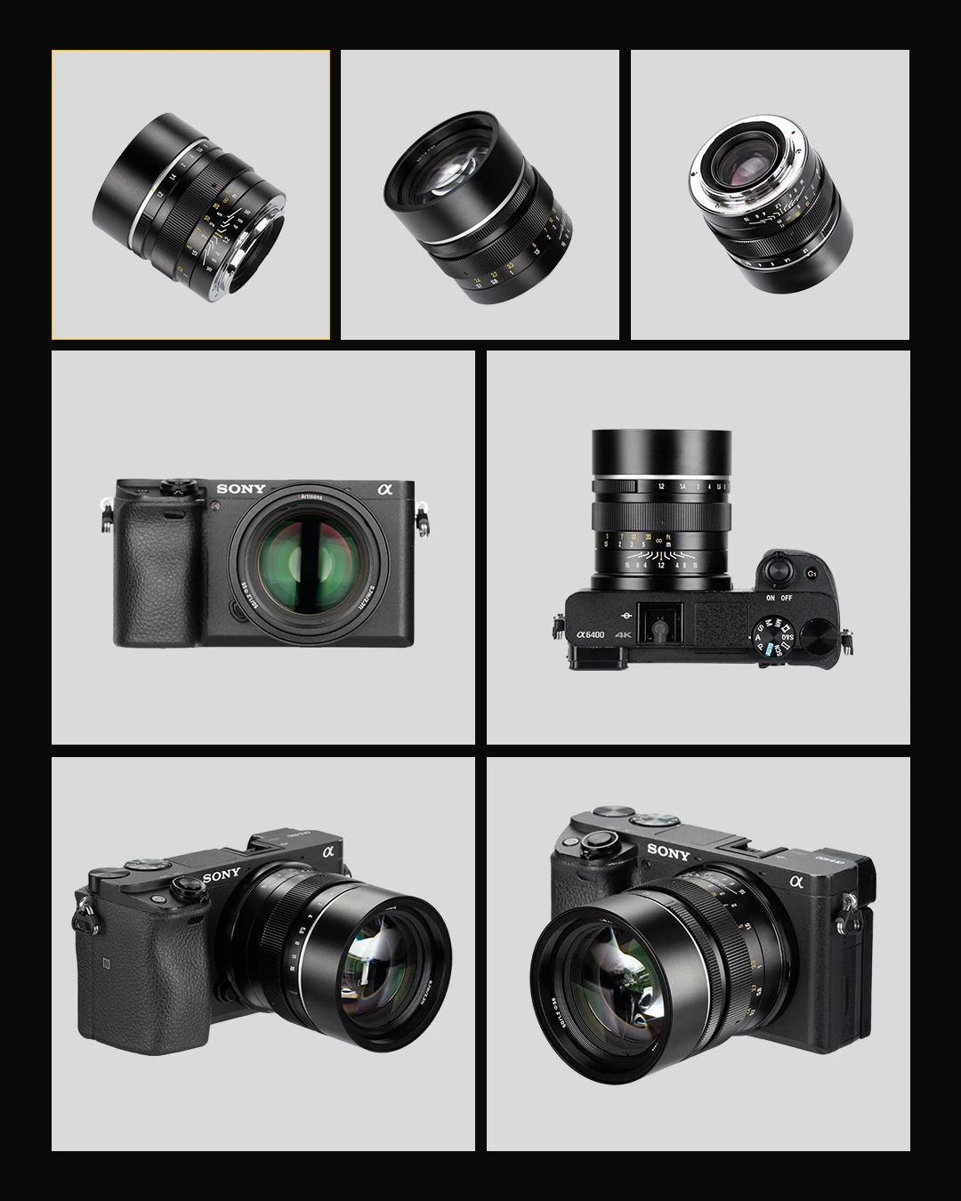 7artisans 50mm F1.2 APS-C Rahmen Manuelle Prime Große Blende Kamera Objektiv Für Sony E Alpha 7IINikon Z Fuji X-T5 Olympus M4/3 Halterung – Detail 8