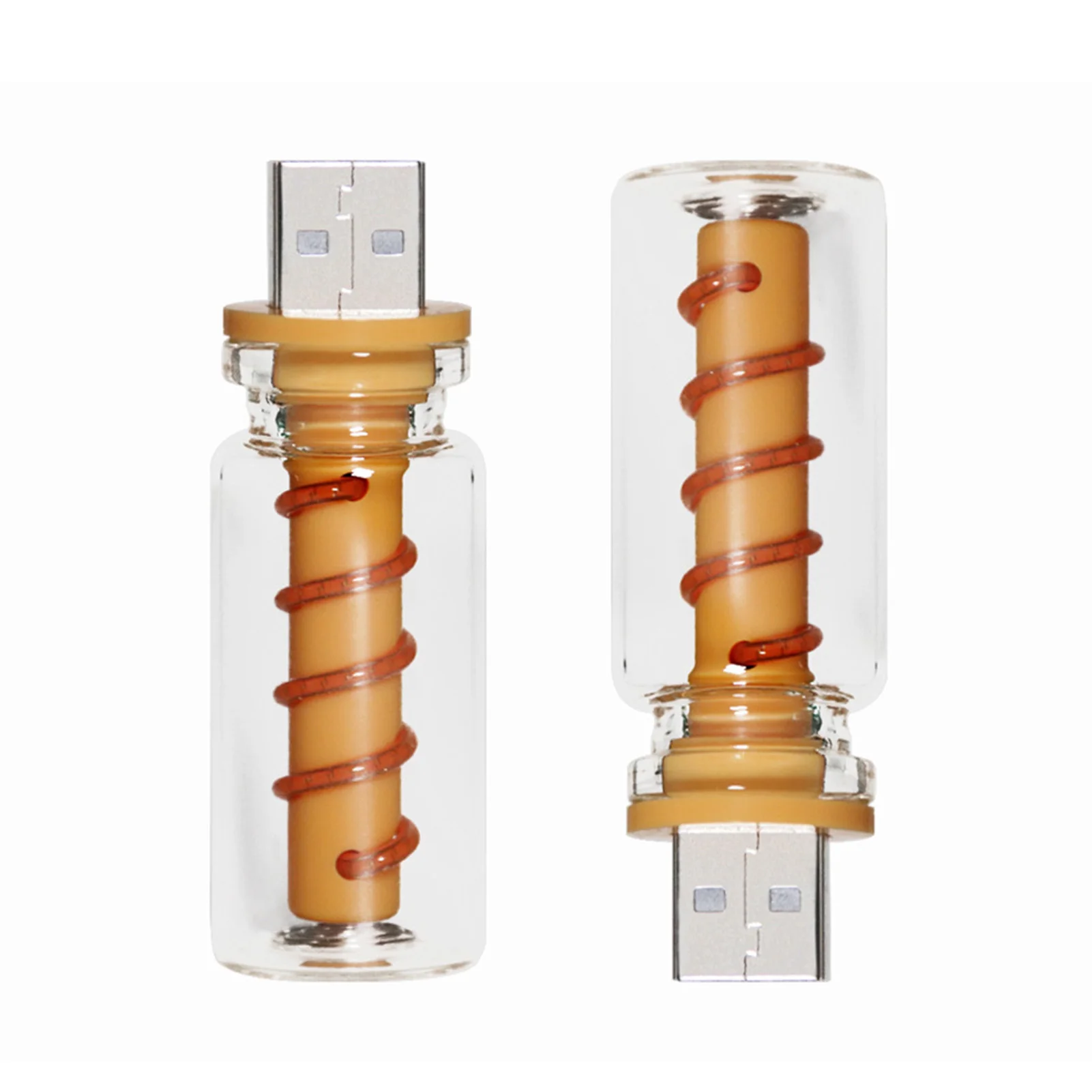 2Pcs Car USB Night Light Touch Control LED Lamp Portable Lighting Plug and Play Decorative Atmosphere Light for Home Bedroom