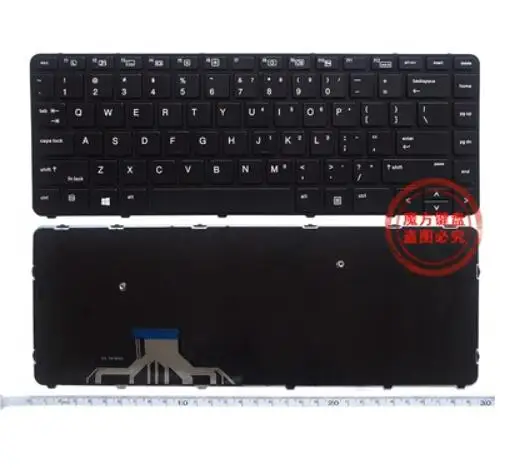 

US NO Backlit laptop Keyboard for HP Elitebook Folio 1040 G3,818252-001 844423-001 BLACK FRAME