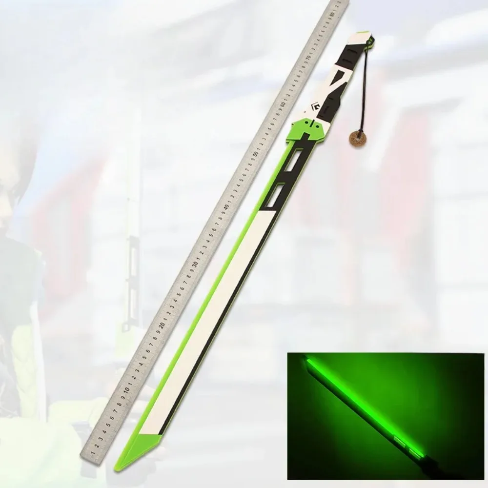 In Stock 80cm Apex Legends Game Dead Man Curve Secret Sword Acrylic Charging Version Peripherals Model Desktop Birthday Gift Toy