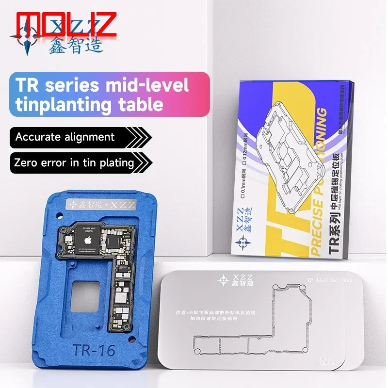 Xinzhizao 26 في 1 الإطار الأوسط Rebيعادل نبات القصدير منصة آيفون X 11 12 13 14 15 16PM أدوات لحام اللوحة الأم #2