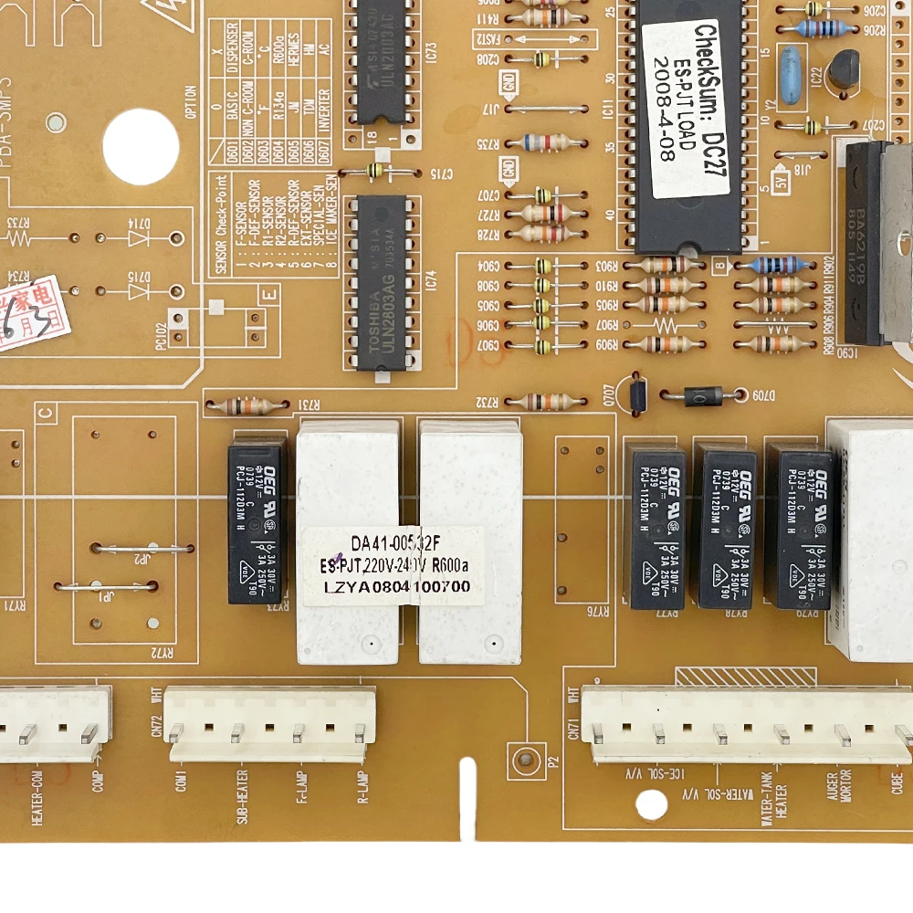 Used For Samsung Refrigerator Control Board DA41-00532F Circuit PCB Fridge Motehrboard Freezer Parts