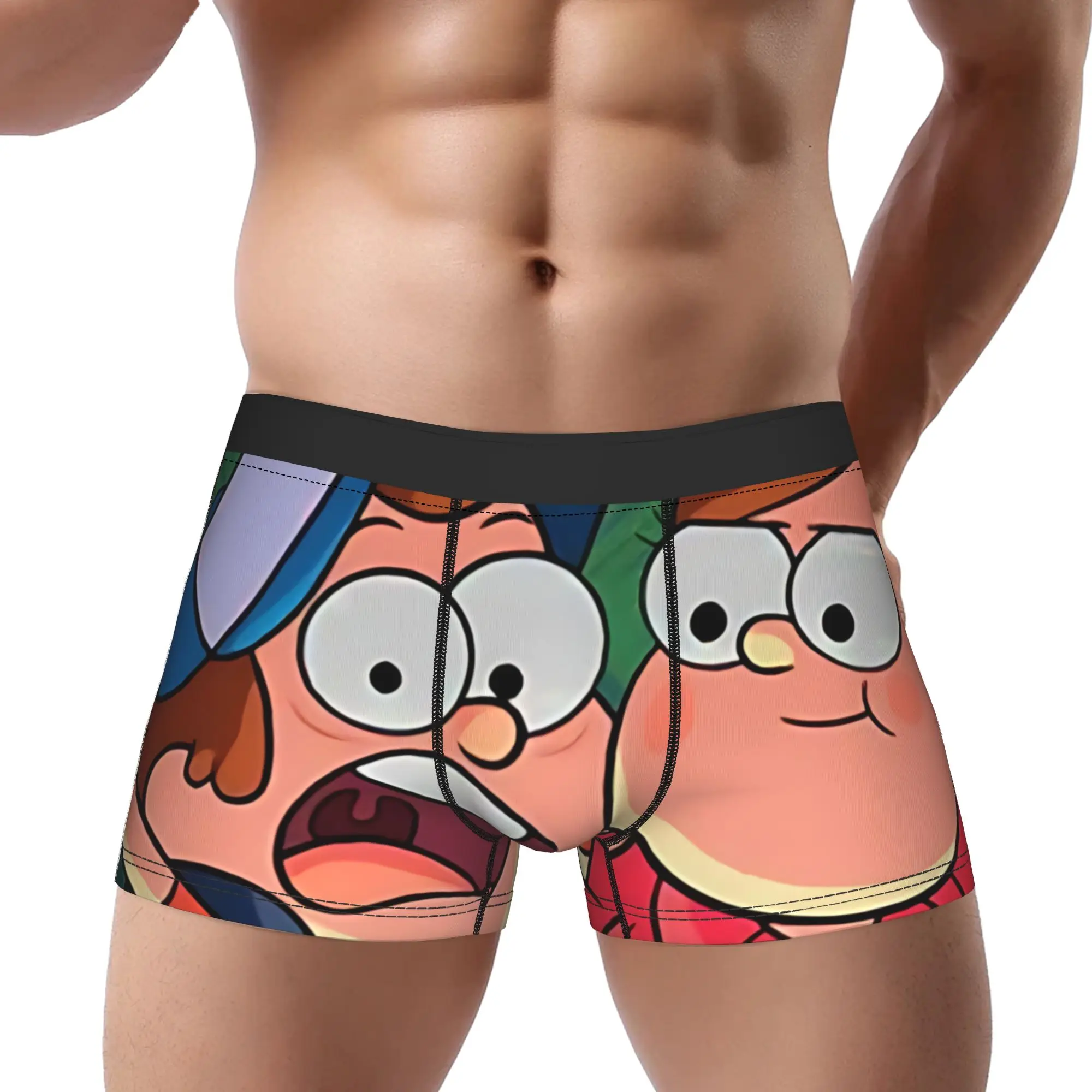

1Piece Mabel Gravity Fall Underpants Breathbale Man Underwear Print Shorts Boxer Briefs