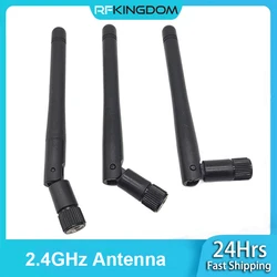 1 pz 2.4G Antenna WIFI 2.4GHz Router di rete Wireless ad alto guadagno Antena 3DBI SMA connettore maschio