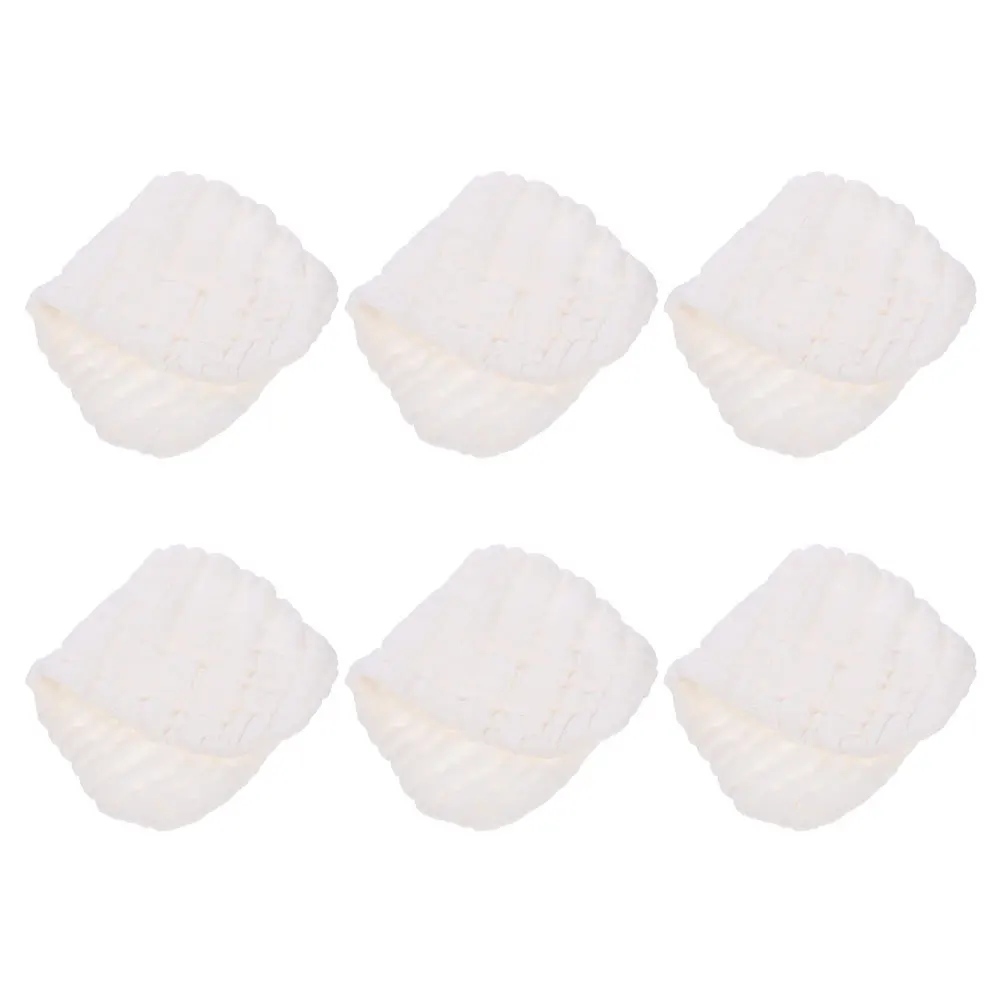 

6pcs Cotton Baby Diaper Washable Reusable For Cloth Diapers Baby Newborn Night Leak Protection Soft Insert