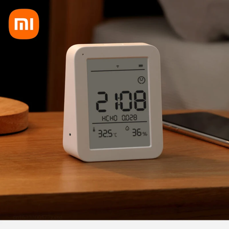 Xiaomi Miaomiaoce Air Quality Detector CO2 Carbon Dioxide Formaldehyde Monitor Digital Temperature Humidity Weather Gauge Tools