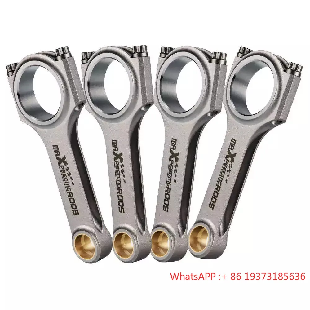 H-Beam Connecting Rods For Subaru Impreza Legacy EJ20 EJ25 GC8 GDB MaXpeedingrods Forged Conods ARP Bolts Set